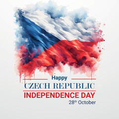 Czech Republic Independence Day – National Flag Celebration on 28th October
