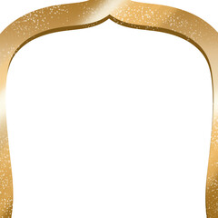 Luxury gold frame border,shining frame
