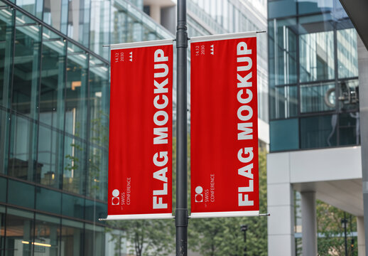 Two Flag Mockups