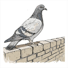 Pigeon Vector