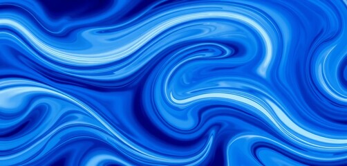 Abstract swirling blue and white wave pattern, perfect for templates, template, wave