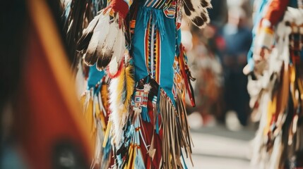 Vibrant Native American Regalia: A Celebration of Culture and Tradition