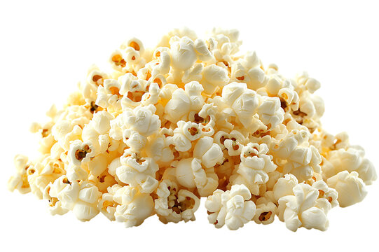 Delicious buttery popcorn movie snack time