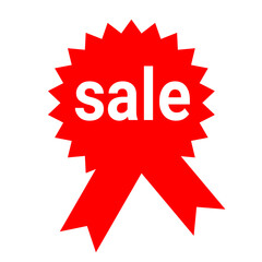 Exclusive Red Sale Badge Design High-Quality Vector Illustration for Marketing and Promotional Materials