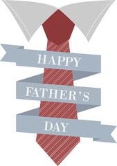 happy father's day vector illustration