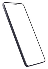 3D素材_スマートフォン_ブラック