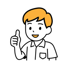 student boy Avatar people human school cartoon good thumbnail