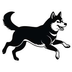 White Background Grass Silhouettes For Design