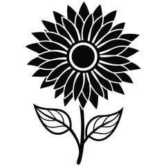 Large Flowerbed with Bright Blossoms