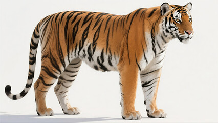 Obraz premium Majestic Bengal Tiger in Hyperreal Detail