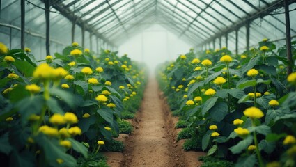 Greenhouse for organic farming in the UAE fostering health and environmental sustainability
