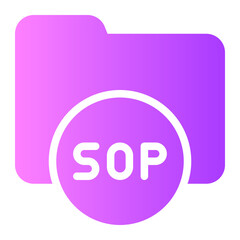 folder gradient icon