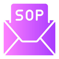 mail gradient icon