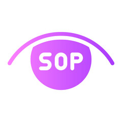 vision gradient icon