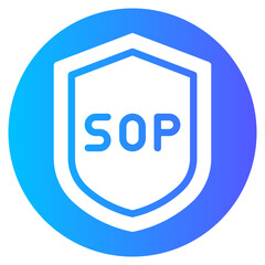 security gradient icon