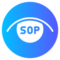 vision gradient icon