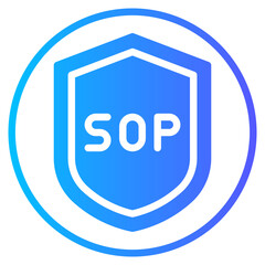 security gradient icon