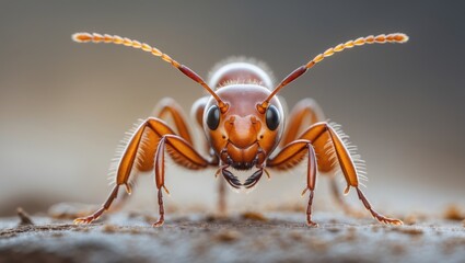 Fototapeta premium Mighty Ant, Detailed Macro Shots of Ants