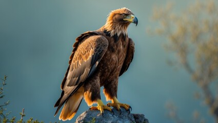 Obraz premium Wild golden eagle