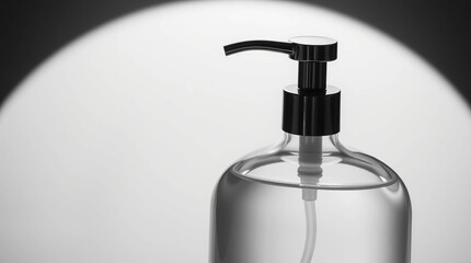 Obraz premium Clear Soap Dispenser.
