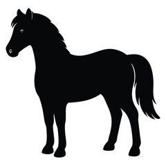 Wolf Howling on White Background Vector