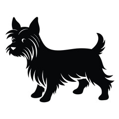 Small Dog Yorkshire Terrier Clipart