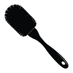 cleaner element isolated lint brush on white background 