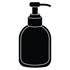 cleaner element isolated liquid hand soap on white background 