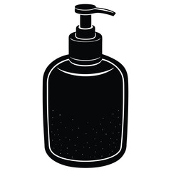 cleaner element isolated liquid hand soap on white background 