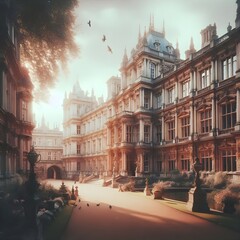 Naklejka premium old town hall in warsaw