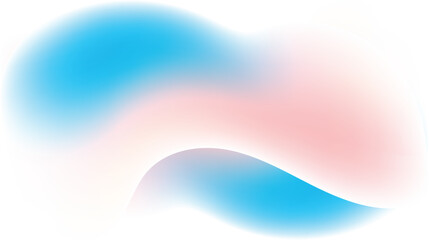Abstract pastel blue pink wave background design