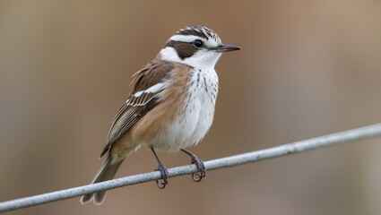 Naklejka premium Spotted flycatcher bird