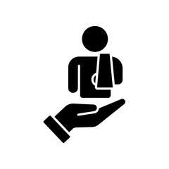 Icon a primary care, isolated against a clean background.