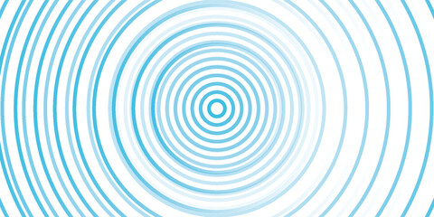 Concentric ripple circles set. Seismic Earthquake alert radar. Radial signal, sonar wave, soundwave rings. touch effect or pulse