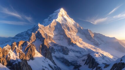 Summit of the mountain