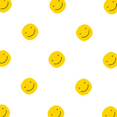 Fototapeta premium Cute Yellow Smile