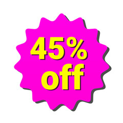 Mega Sale! 45% Off Discount, Limited Time Offer. Grab This Amazing Deal Now!