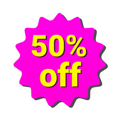 50% Off Sale Huge Discounts, Limited Time Offer, Shop Now for Amazing Deals!