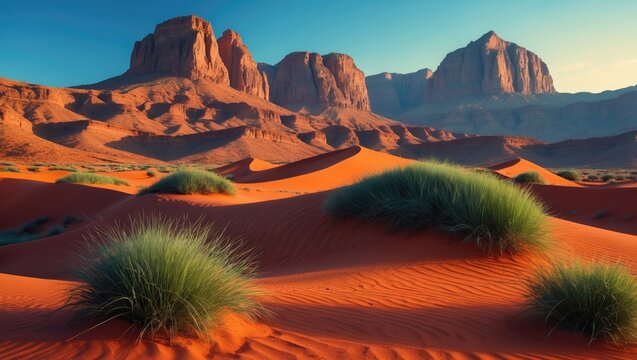 Desert and Mountains
