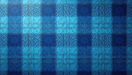 Subtle blue and grey plaid, perfect for subtle backgrounds, blue, contemporary