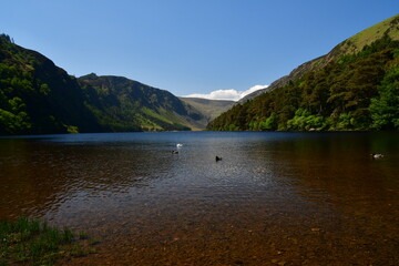 Glendalough, Co. Wicklow, Ireland, Wicklow Mountains National Park, The Glendalough Valley