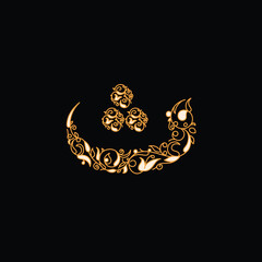 Arabic alphabet and calligraphy