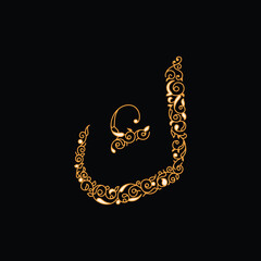 Arabic alphabet and calligraphy