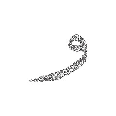 Arabic alphabet and calligraphy