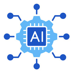 Ai Integration  Icon Element For Design	