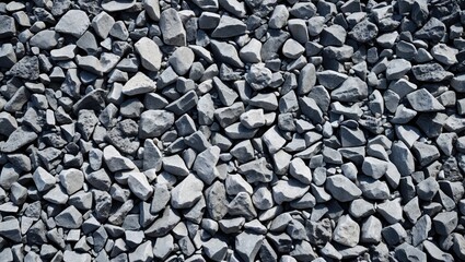 Texture of black and white stones