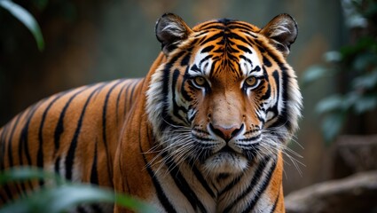 Fototapeta premium A zoo tiger