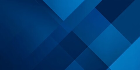 Obraz premium Abstract Blue Geometric Background