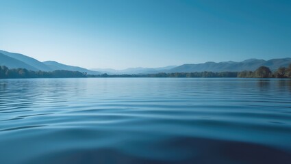Fototapeta premium View of Park by the Lake