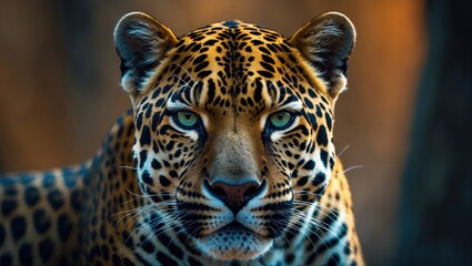 Close-up view of Jaguar
